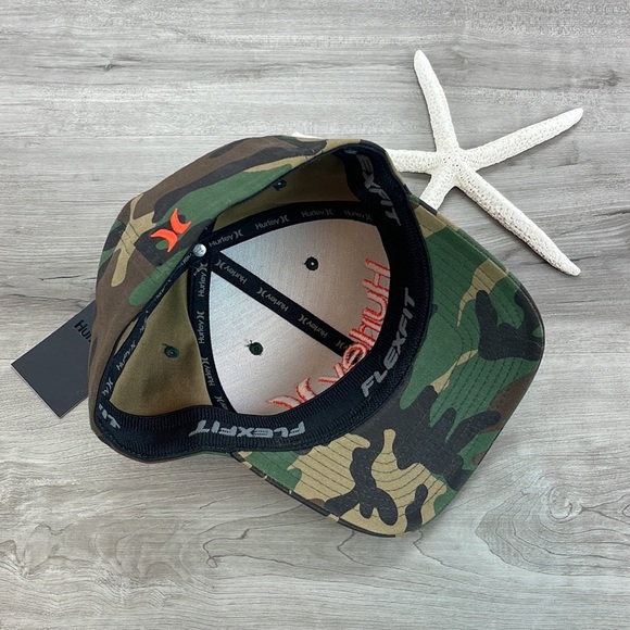 🔆HURLEY🔆 FITED CAMO HAT - Picture 6 of 6
